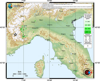 Mappa comuni con almeno 3 questionari
