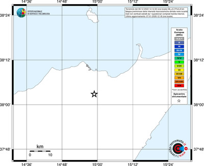 Mappa EMS - territori località