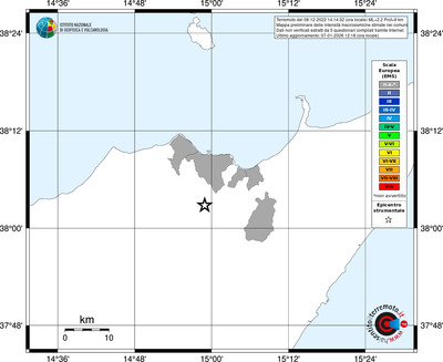 Mappa EMS - territori comuni