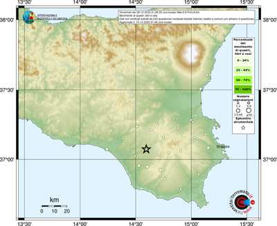 Mappa comuni con almeno 3 questionari