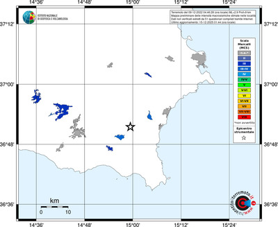 Mappa MCS - territori località