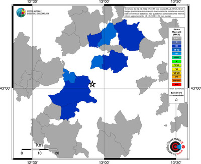 Mappa MCS - territori comuni