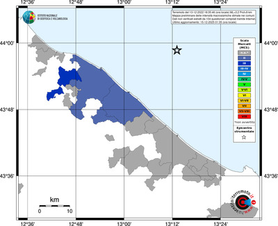 Mappa MCS - territori comuni