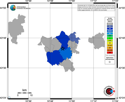 Mappa MCS - territori comuni