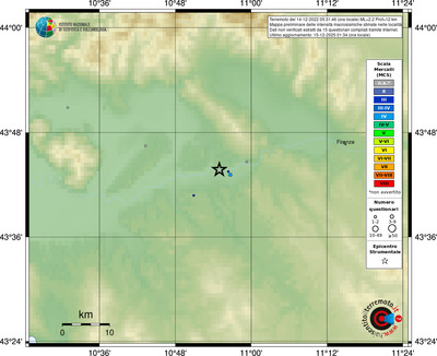 Mappa MCS - località