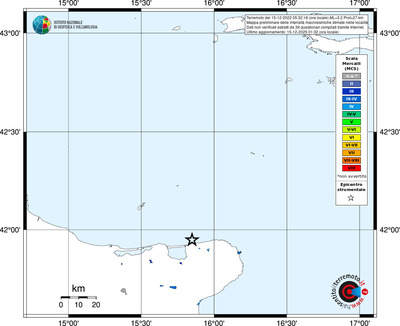 Mappa MCS - territori località