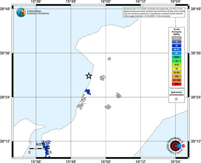 Mappa EMS - territori località