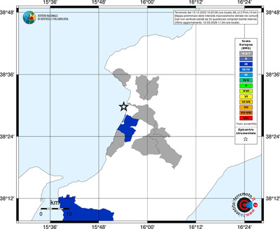 Mappa EMS - territori comuni