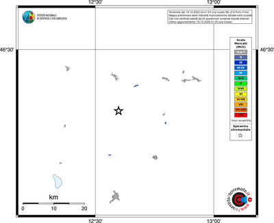 Mappa MCS - territori località