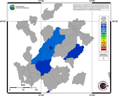 Mappa MCS - territori comuni