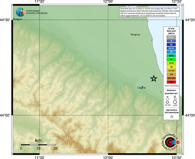 Mappa MCS - località