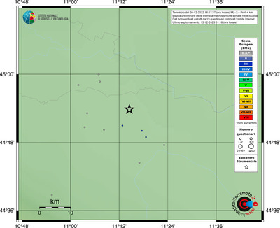 Mappa EMS - località