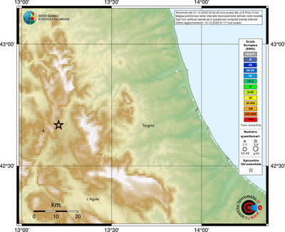 Mappa EMS - località