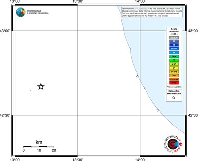 Mappa MCS - territori località