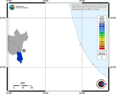 Mappa MCS - territori comuni