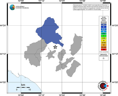 Mappa MCS - territori comuni