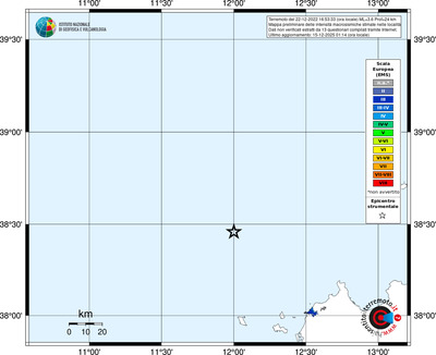 Mappa EMS - territori località