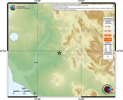 Mappa comuni con almeno 3 questionari