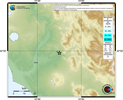 Mappa comuni con almeno 3 questionari