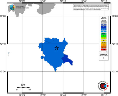 Mappa MCS - territori comuni