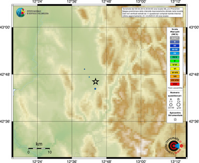 Mappa MCS - località