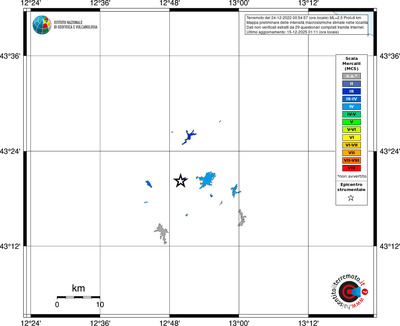Mappa MCS - territori località