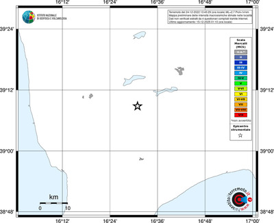 Mappa MCS - territori località