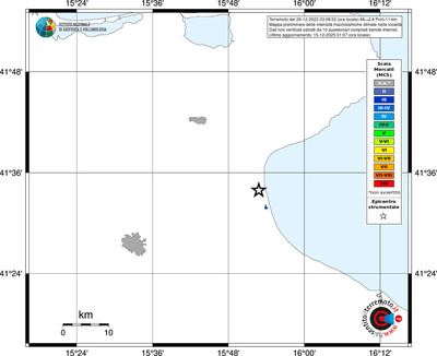 Mappa MCS - territori località