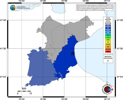 Mappa MCS - territori comuni