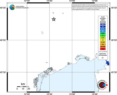 Mappa EMS - territori località