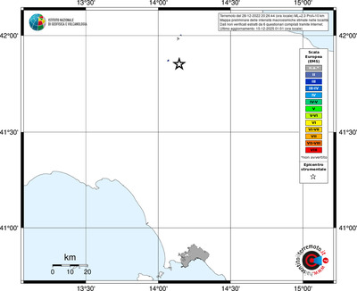 Mappa EMS - territori località