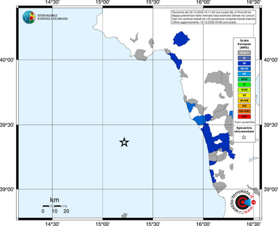 Mappa EMS - territori comuni