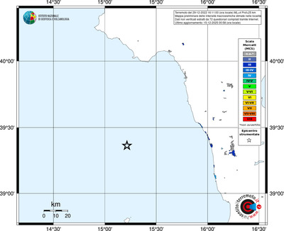 Mappa MCS - territori località