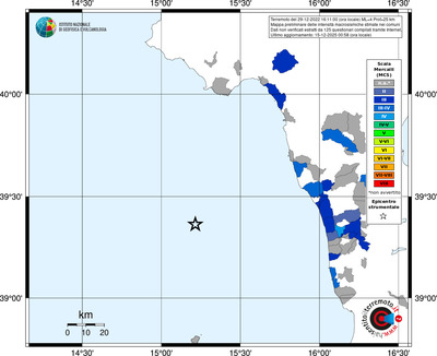 Mappa MCS - territori comuni
