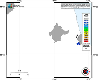Mappa MCS - territori comuni