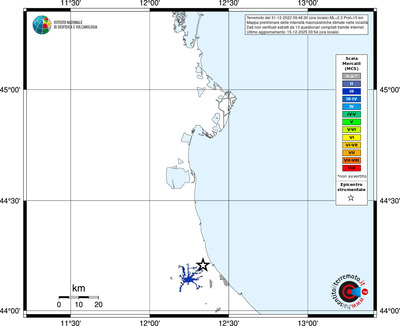 Mappa MCS - territori località