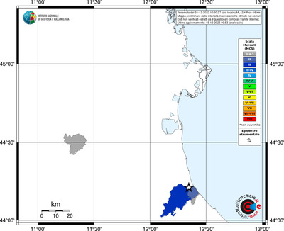 Mappa MCS - territori comuni