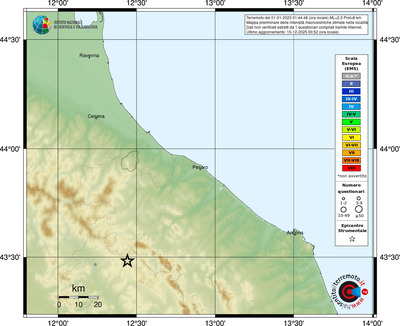 Mappa EMS - località