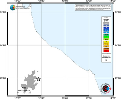 Mappa MCS - territori comuni