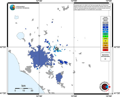 Mappa MCS - territori località