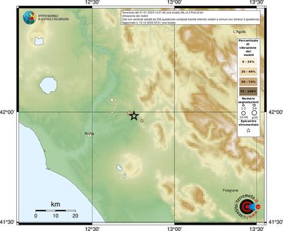 Mappa comuni con almeno 3 questionari