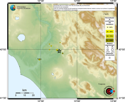 Mappa comuni con almeno 3 questionari