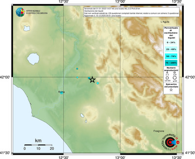 Mappa comuni con almeno 3 questionari