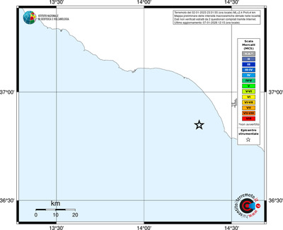 Mappa MCS - territori località