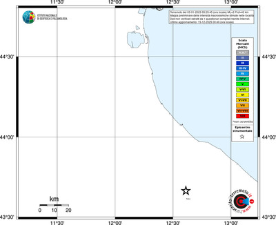 Mappa MCS - territori località