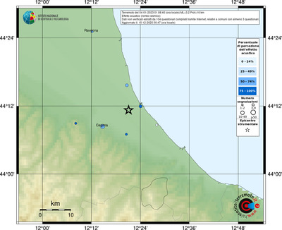 Mappa comuni con almeno 3 questionari