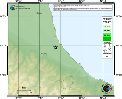 Mappa comuni con almeno 3 questionari