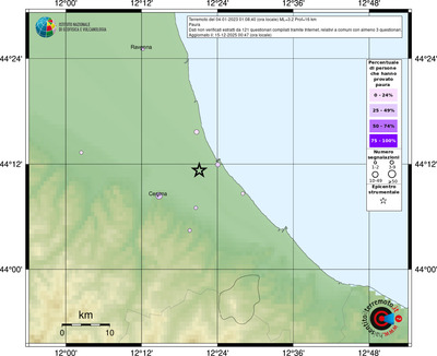 Mappa comuni con almeno 3 questionari