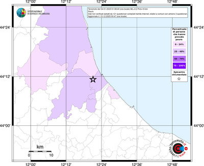 Mappa territorio comunale con almeno 3 questionari