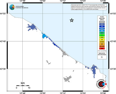 Mappa MCS - territori località